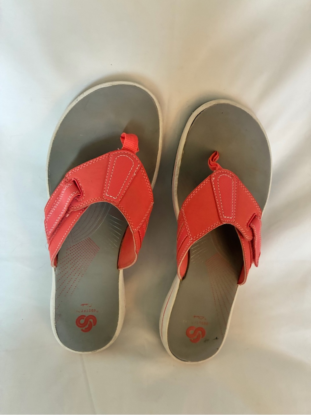 Clark’s Coral Slide Sandals for Women - Comfort Footbed size 9
